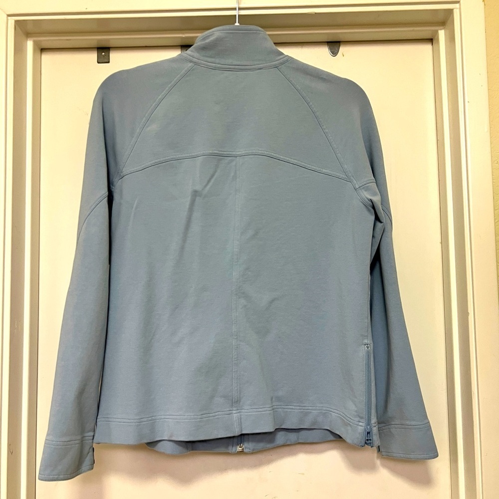 Apostrophe stretch light weight jacket - baby blue - size M - Picture 2 of 9